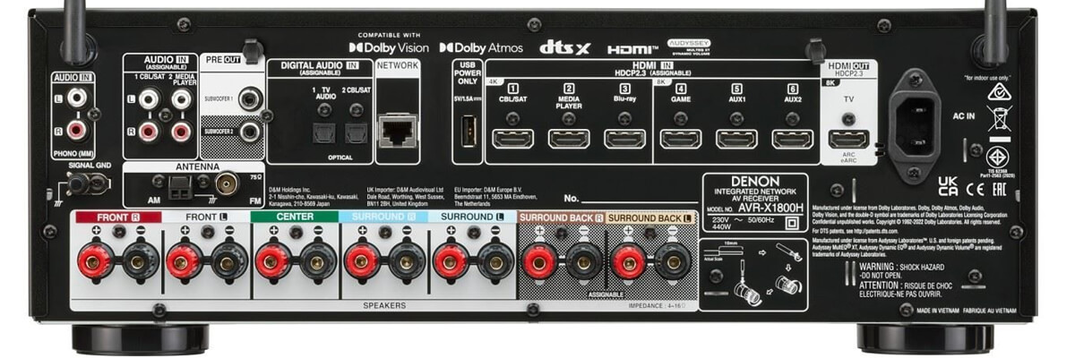 Denon AVR-X1800H