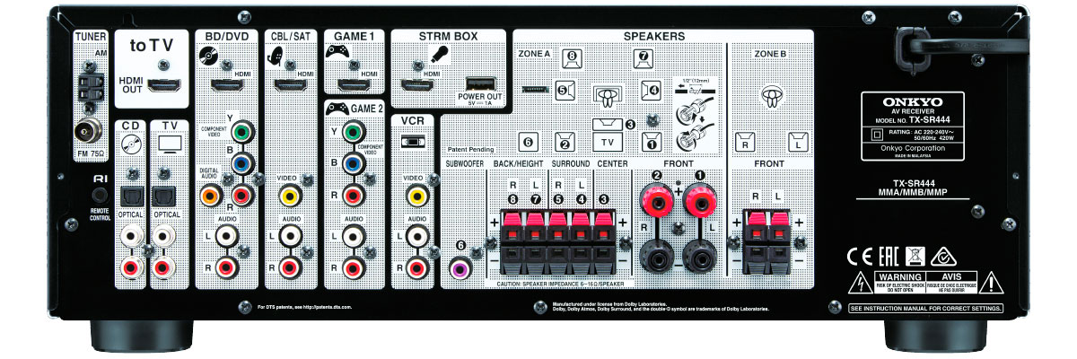 Onkyo TX-SR444